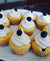 Keto Friendly Lemon Blueberry Cupcakes