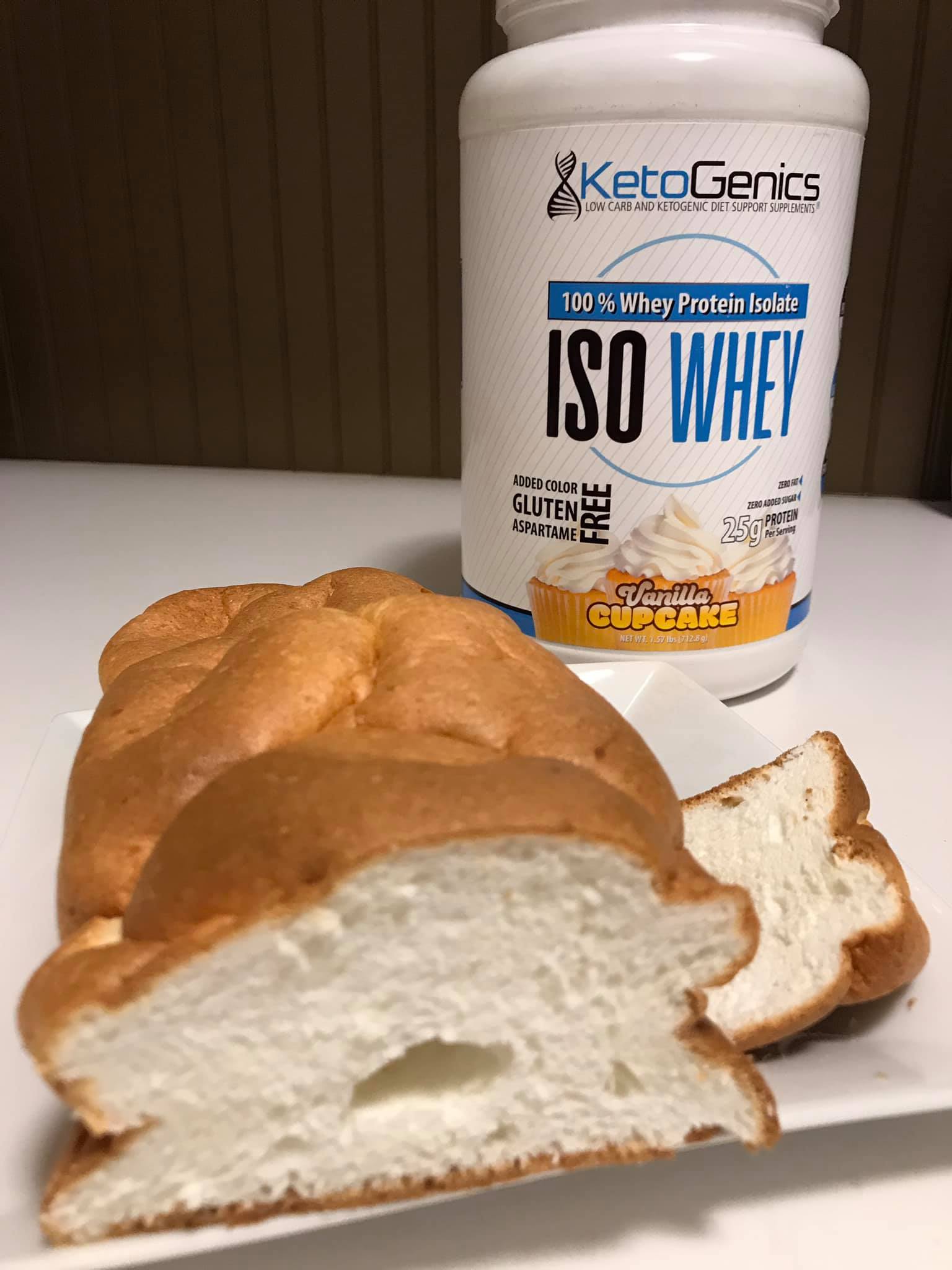 Low Carb Keto Friendly Angel Food Cake