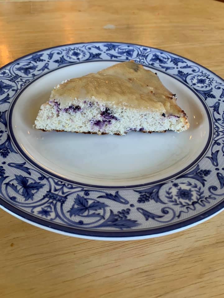 Low Carb Lemon Blueberry Scones Keto Recipe