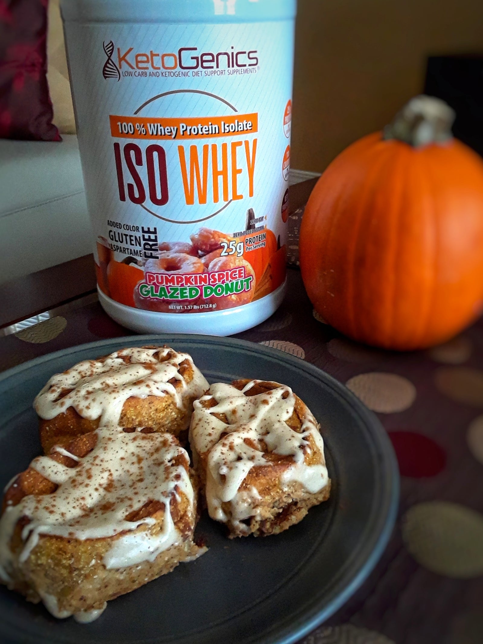 Pumpkin Spice Cinnamon Rolls