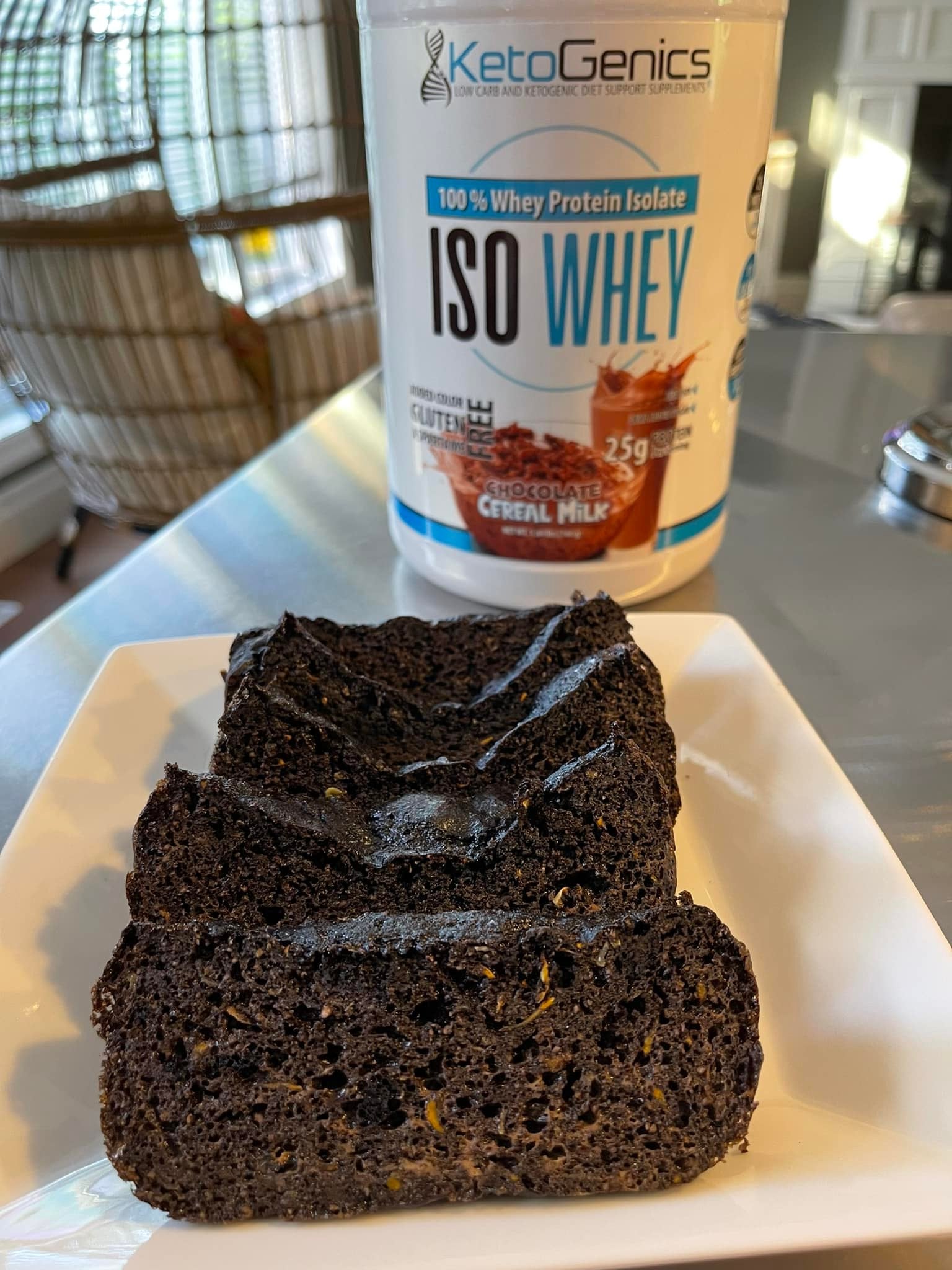 Chocolate Protein Zucchini Bread Recipe