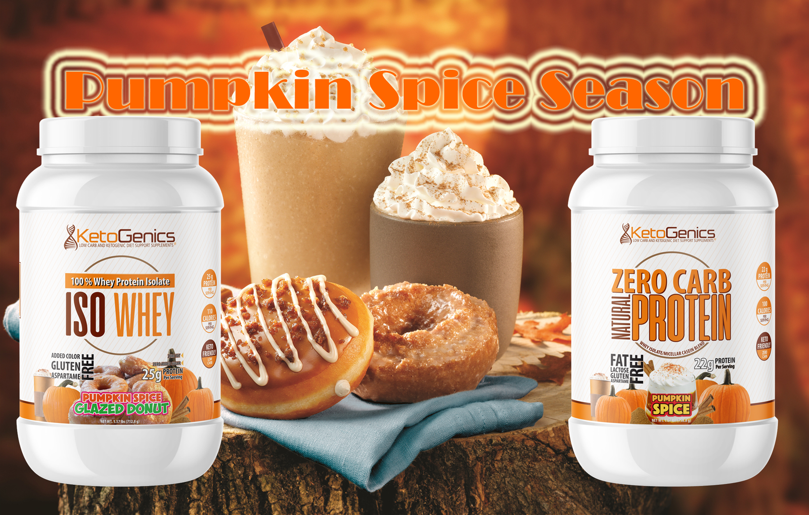 Pumpkin Spice Protein Powder
