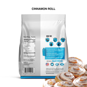 Zero Carb Keto Friendly Cinnamon Roll protein powder Back