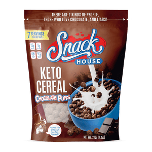 Snackhouse Puffs Chocolate Keto Cereal
