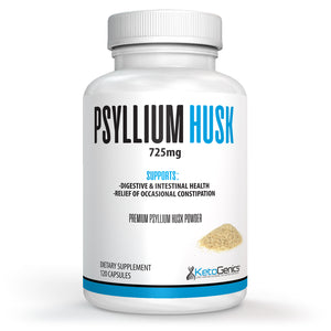 Psyllium Husk Fiber 725mg Capsules
