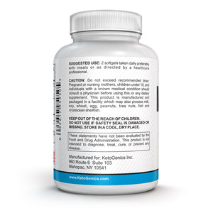 Keto Mega Epa/DHA Fish Oil