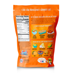 Snack House Puffs Cheeseburger