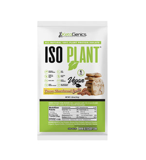 Plant based protein powder samples