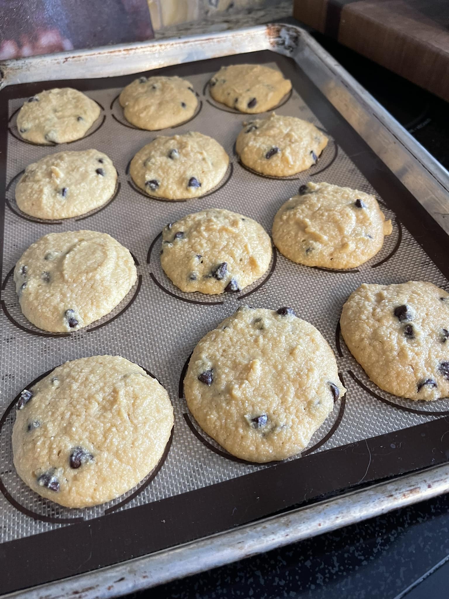 Low Carb Chocolate Chip cookies