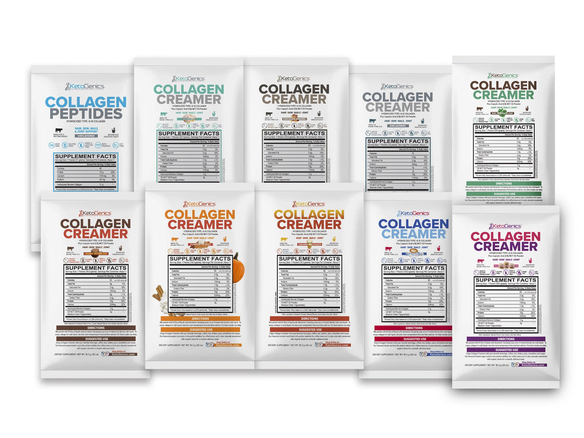 Grass Fed  Collagen Peptides Sample Packs
