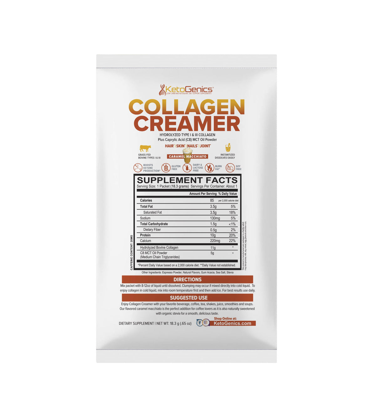 Caramel Macchiato Collagen Creamer