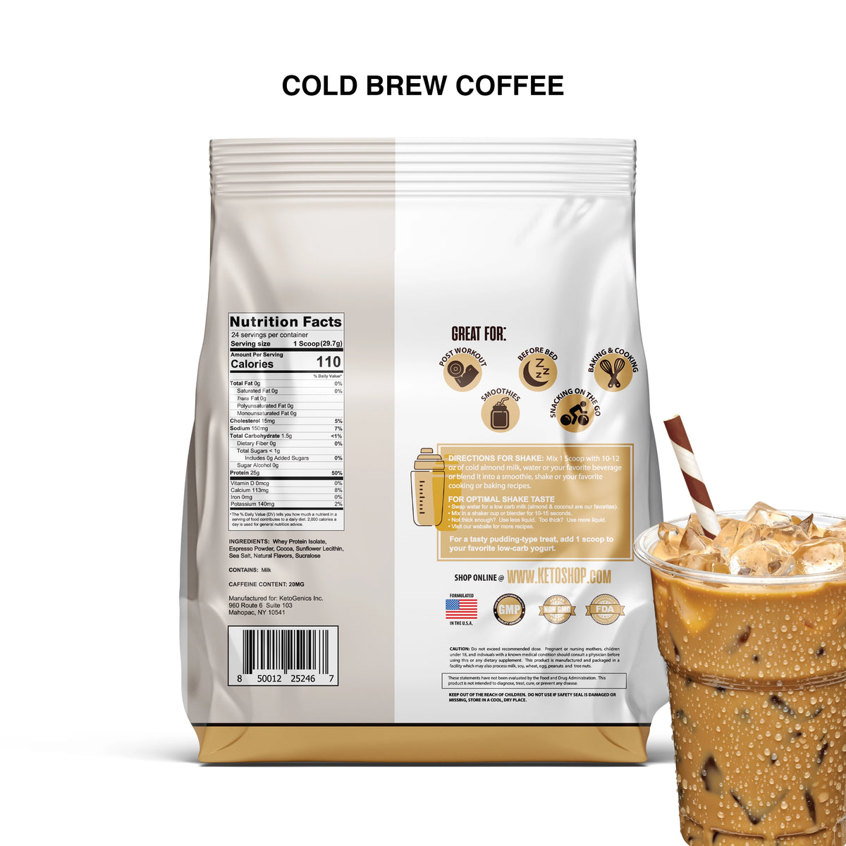 Cold Brew Coffee whey protein