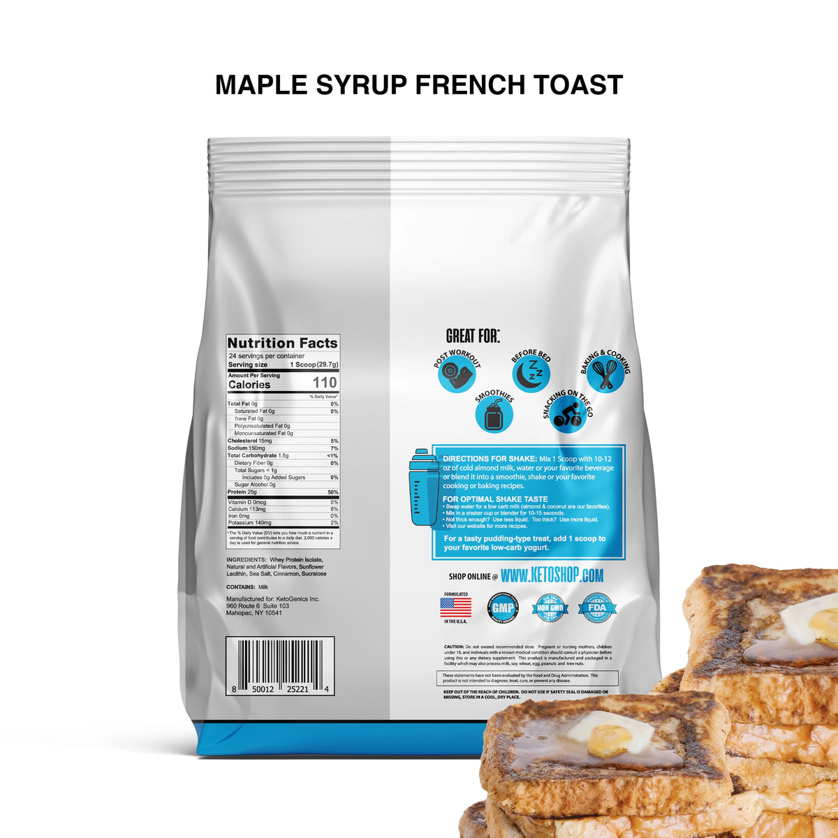French Toast whey protein