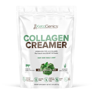 Mint Chocolate Chip Keto Collagen Creamer Powder