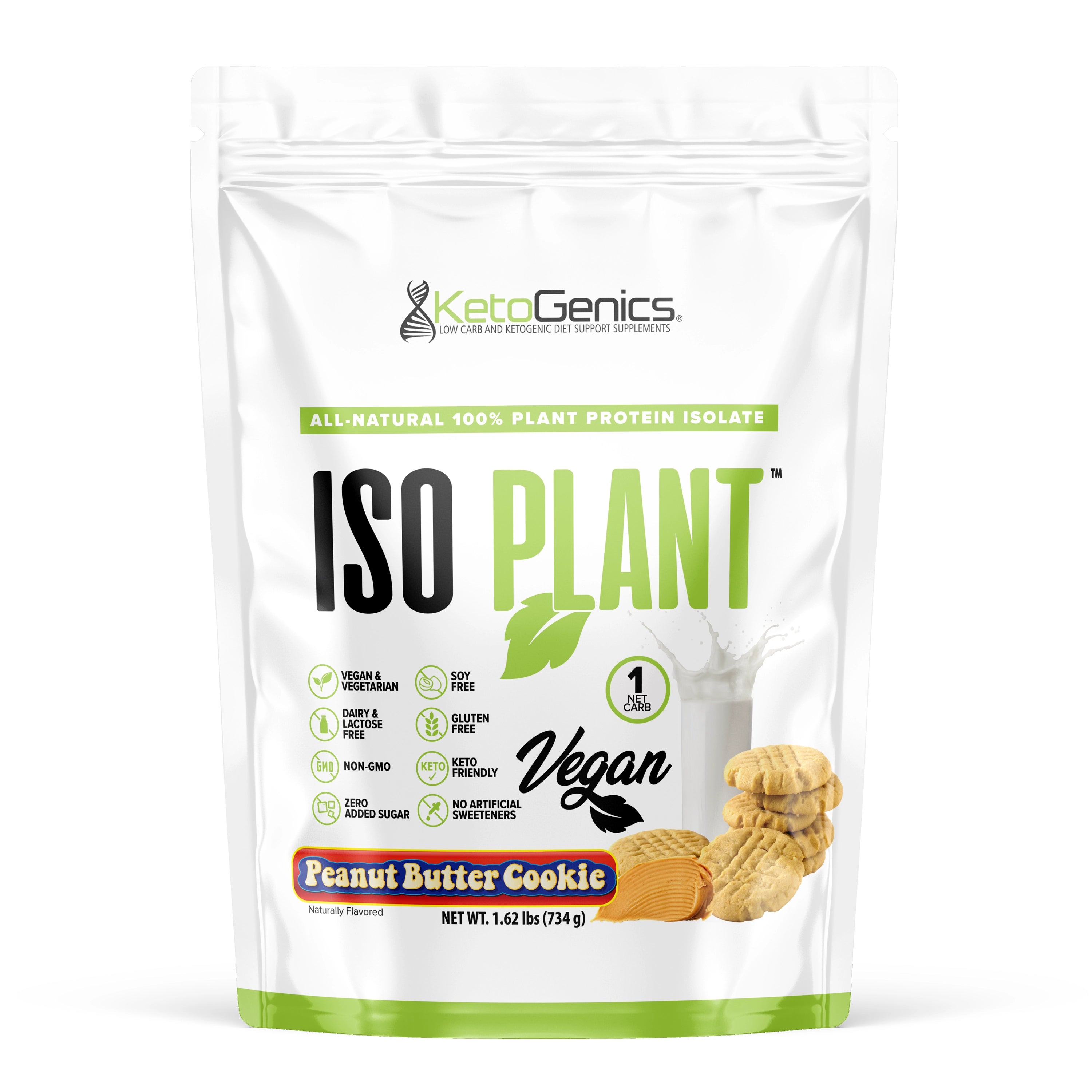 Iso Plant Vegan Protein Powder - Plant Based & Dairy Free