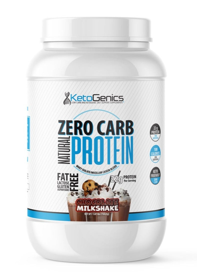 Zero Carb chocolate milkshake protein powder