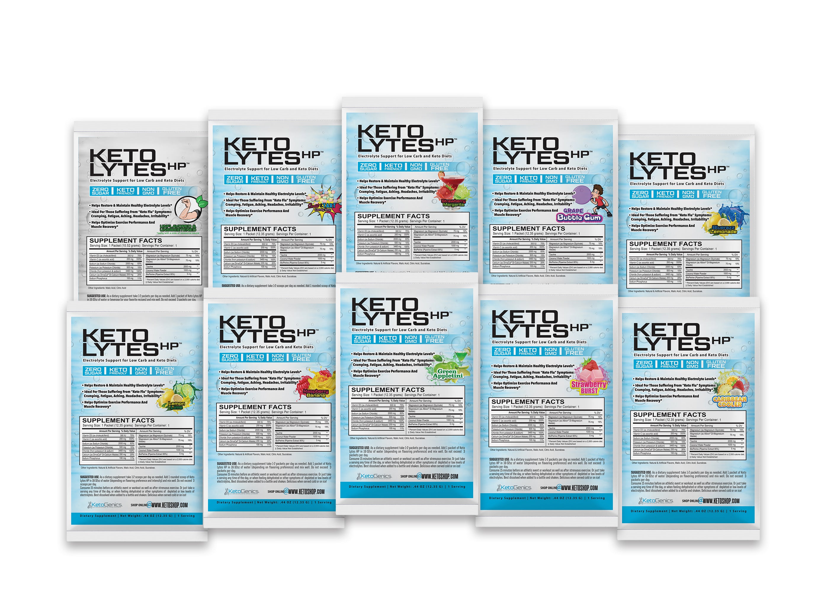 Keto Lytes HP™ - Keto Electrolytes Sample Packs