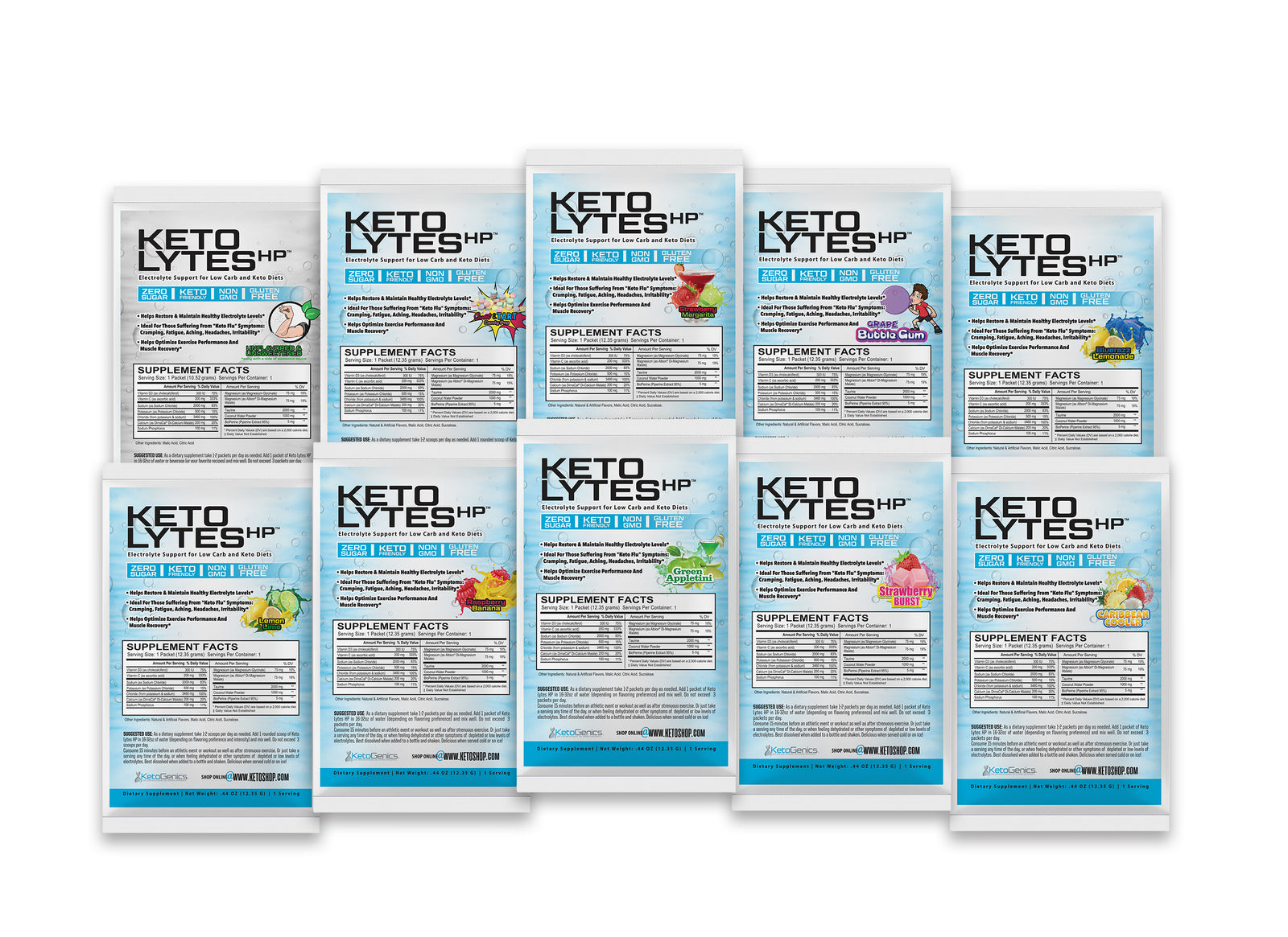 Keto Lytes HP™ - Sample Packs