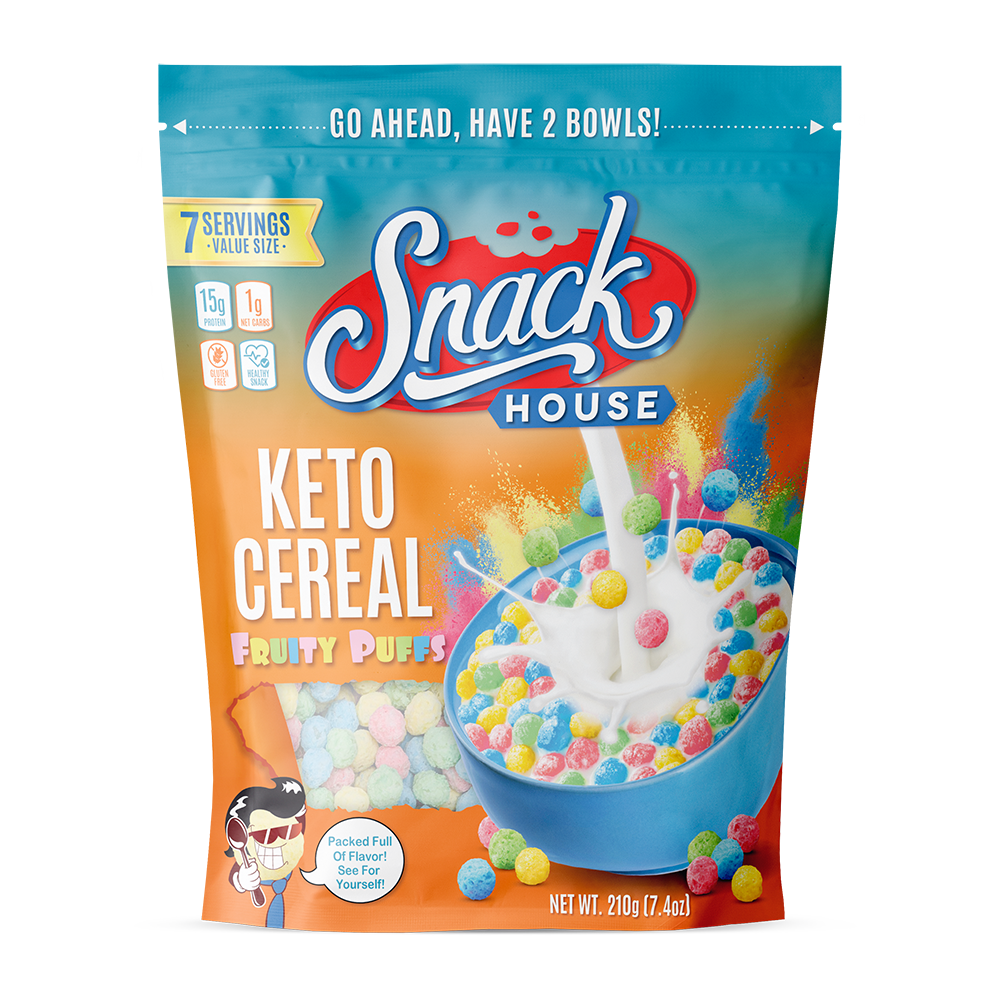 Snackhouse Puffs Fruity Puffs Cereal