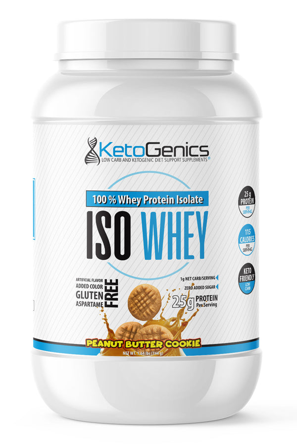 ISOWHEY Whey Protein Isolate Keto Frienldly Protein Powder