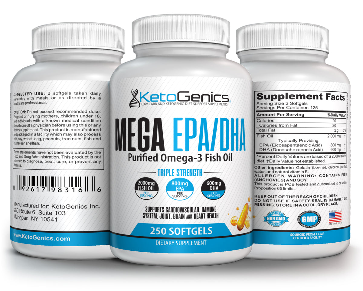 250 cap Mega Epa/DHA Fish Oil