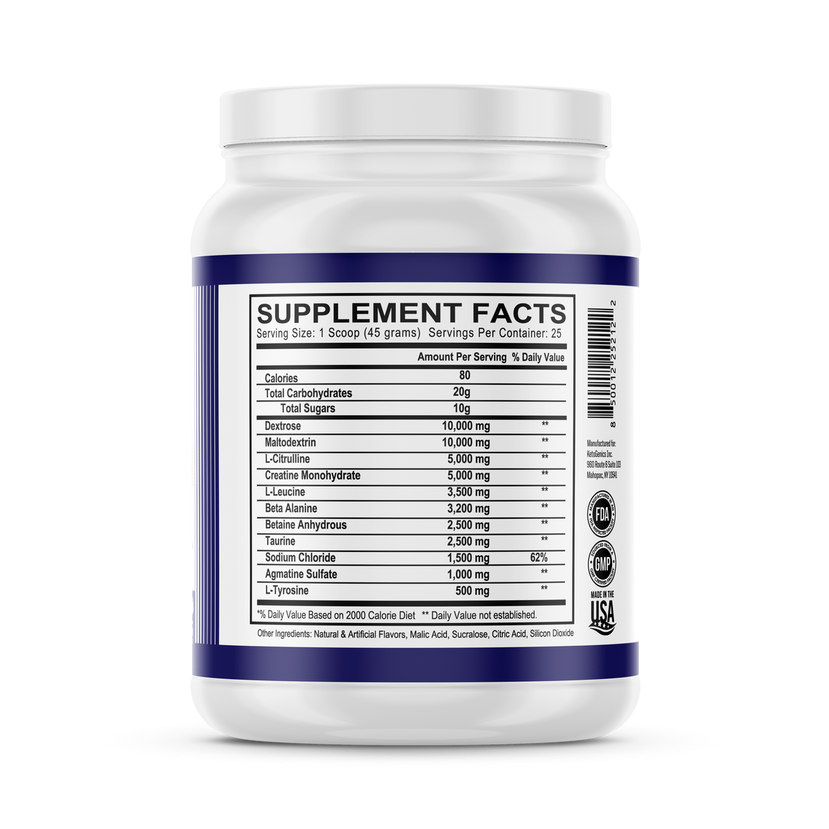 Targeted Ketogenic Diet Pre Workout