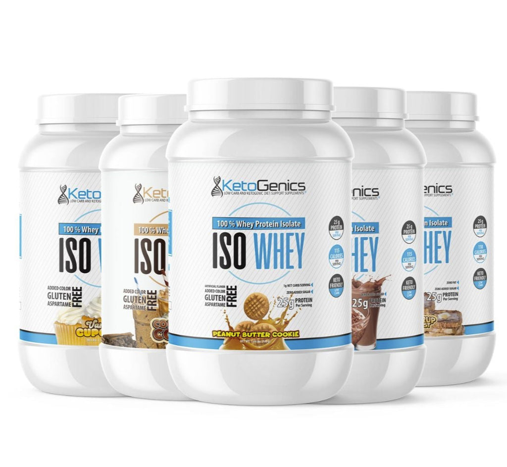 ISOWHEY Whey Protein Isolate Keto Frienldly Protein Powder