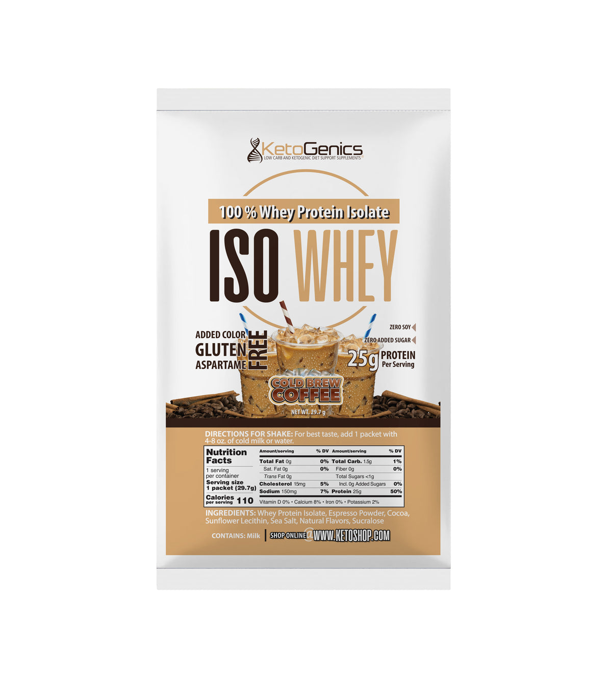 cold brew coffee protein powder