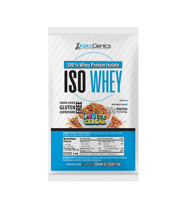 Keto Protein Powder Sample Packs Zero Carb KetoGenics