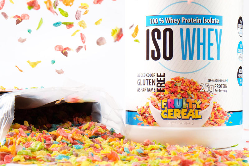 ISOWHEY Whey Protein Isolate Keto Frienldly Protein Powder