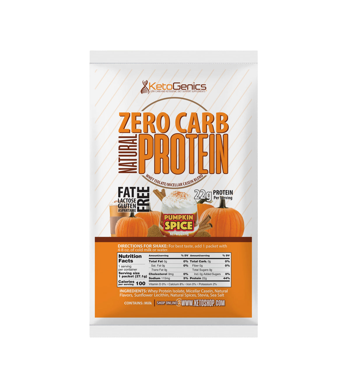 Pumpkin Spice Protein Powder