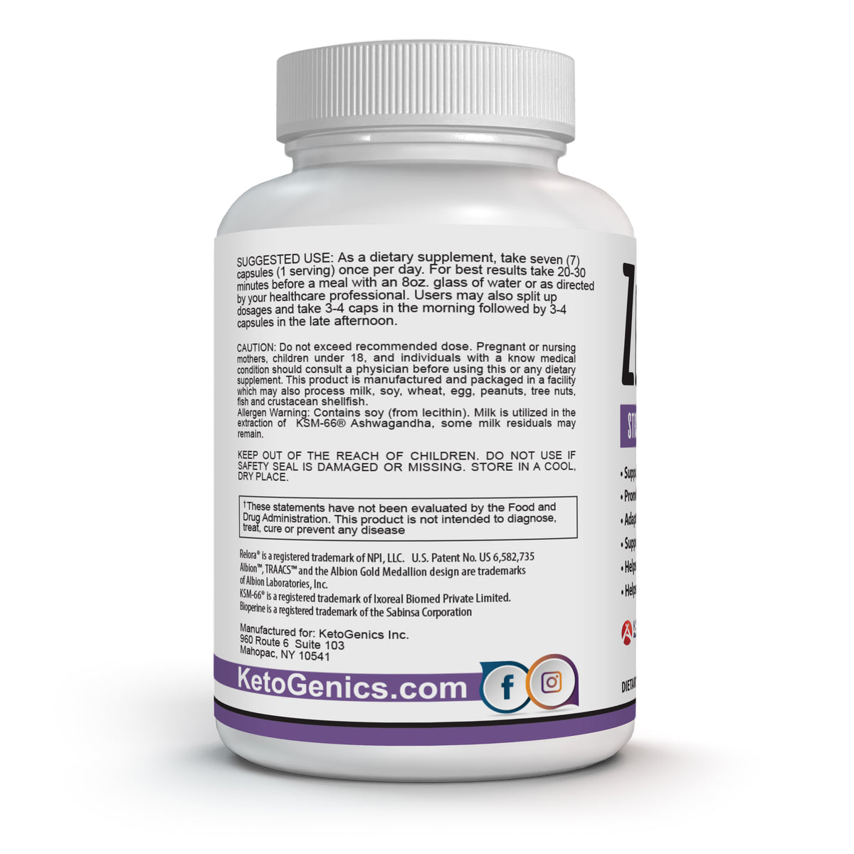 Cortisol Control Supplement